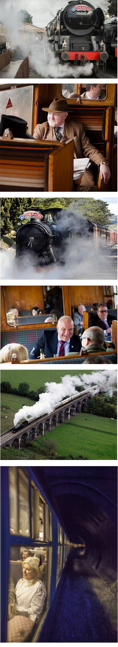 Steam Train Transfer Direct To Cheltenham Racecourse